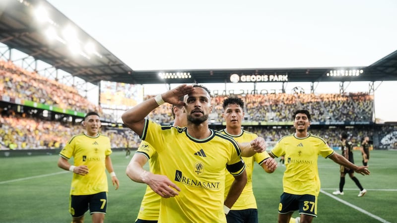 Nashville SC jugó de visitante en el Q2 Stadium, en Austin, Texas, contra Austin FC. (Foto de...