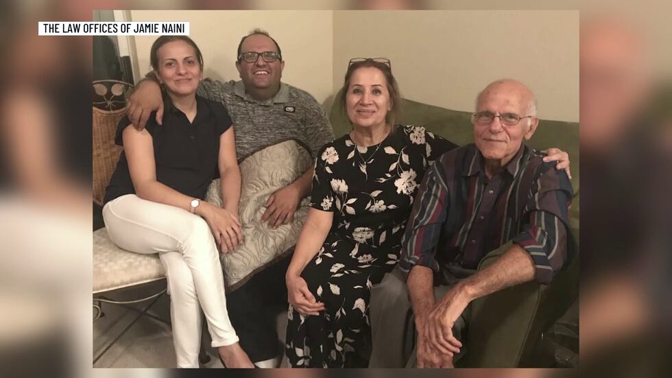 (Far right) Hasan Besharat