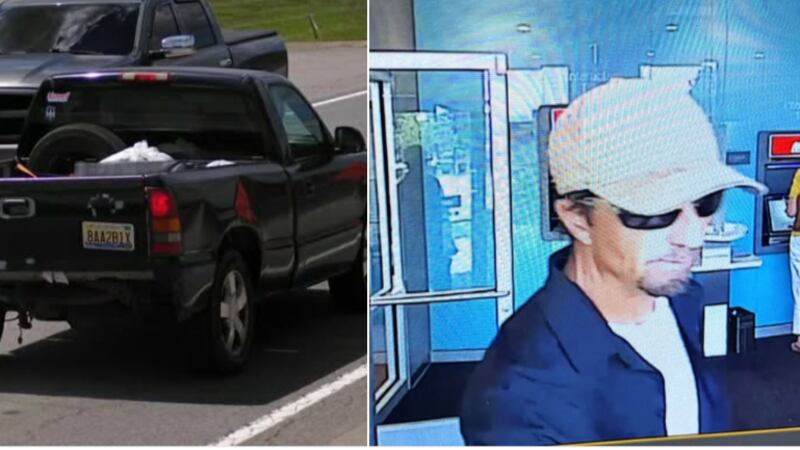 This unidentified man is suspected by Lebanon police of committed an armed robbery at Truist...