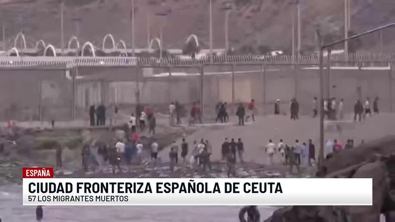 Crisis migratoria en Ceuta, autoridades bajo alerta