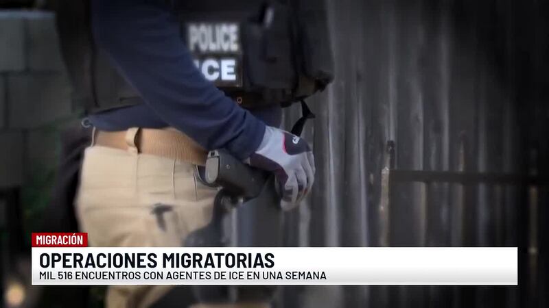 Continúa a la alza la actividad de ICE. Reportan más de 1, 500 encuentros con agentes federales